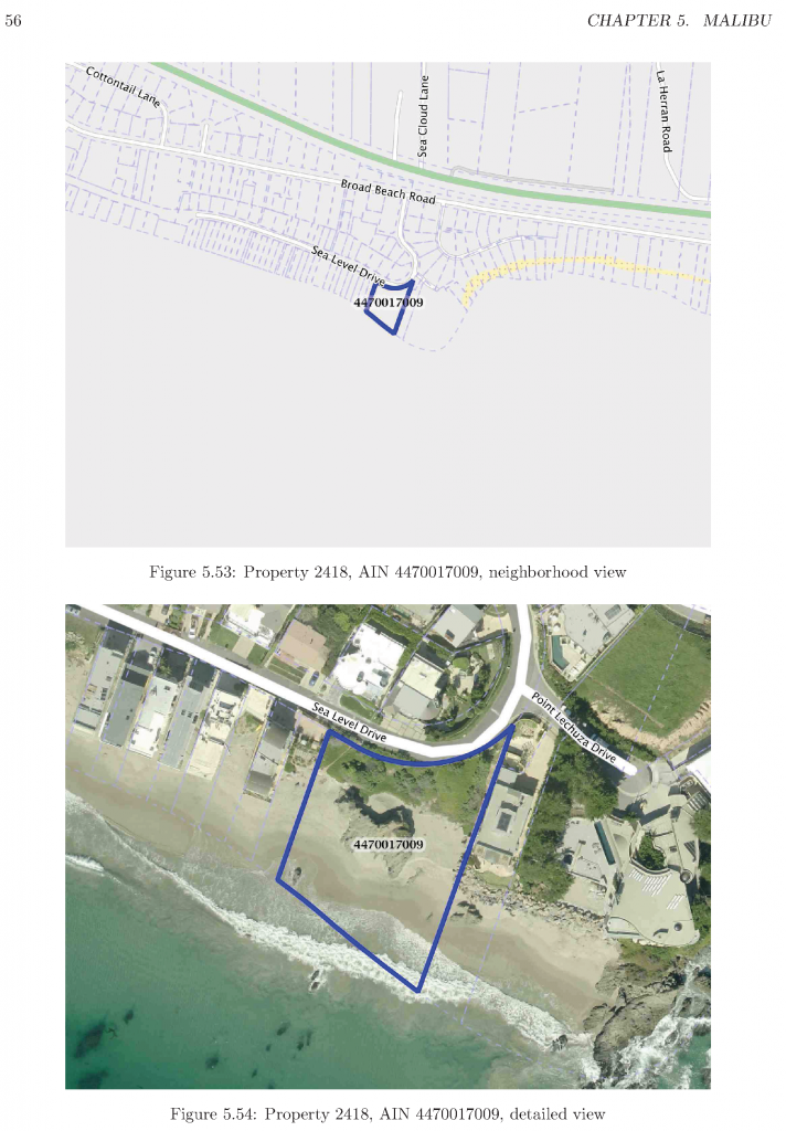 Detailed map and aerial photo of auction property 2418